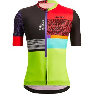 SANTINI Paris-Roubaix Forgers des Heroes 2023 Short Sleeve Jersey, for men, size S, Cycling jersey, Cycling clothing