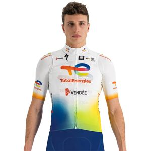 Sportful TEAM TOTALENERGIES Pro Race 2023 Wind Vest, for men, size L, Cycling vest, Cycle gear