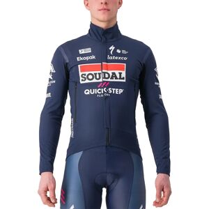 Castelli SOUDAL QUICK-STEP Perfetto RoS 2 2023 Light Jacket, for men, size XL, Cycle jacket, Bike gear