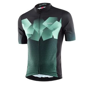 LÖFFLER Skybeam Leaves hotBOND Short Sleeve Jersey Short Sleeve Jersey, for men, size 2XL, Cycling jersey, Cycle clothing