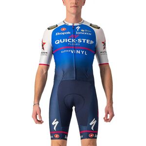 Castelli QUICK-STEP ALPHA VINYL 2022 Sanremo RC Race Bodysuit, for men, size 2XL, Cycling body, Cycling gear