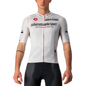 Castelli GIRO D'ITALIA Short Sleeve Race Jersey Maglia Bianca 2021 Short Sleeve Jersey, for men, size 2XL, Cycle shirt, Bike gear