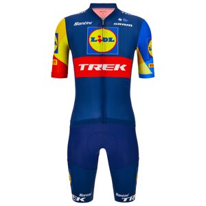 Santini LIDL-TREK Team Original 2024 Set (cycling jersey + cycling shorts) Set (2 pieces), for men, Cycling clothing