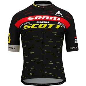 Odlo SCOTT SRAM Pro Race 2021 Short Sleeve Jersey, for men, size S, Cycling jersey, Cycling clothing