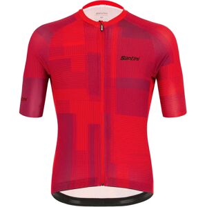 SANTINI Karma Kinetic Short Sleeve Jersey Short Sleeve Jersey, for men, size XL, Cycling jersey, Cycle clothing