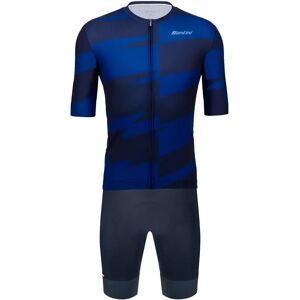 SANTINI Furia Smart Set (cycling jersey + cycling shorts) Set (2 pieces), for men