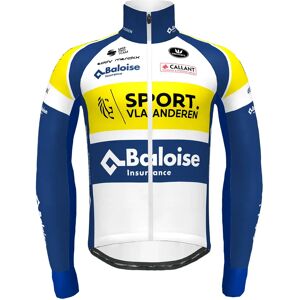 Vermarc SPORT VLAANDEREN-BALOISE Winter Jacket 2022 Thermal Jacket, for men, size L, Cycle jacket, Cycle gear