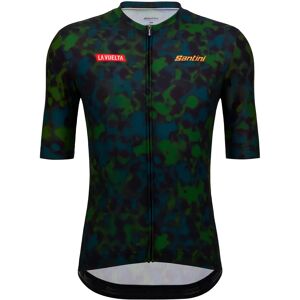 Santini LA VUELTA Angliru 2023 Short Sleeve Jersey, for men, size S, Cycling jersey, Cycling clothing