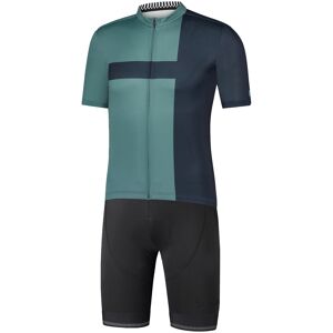 SHIMANO Aerolite Set (cycling jersey + cycling shorts) Set (2 pieces), for men