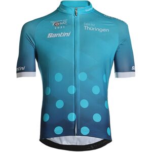 Santini DEUTSCHLAND TOUR Short Sleeve Jersey 2021 Best Climber, for men, size S, Cycling jersey, Cycling clothing