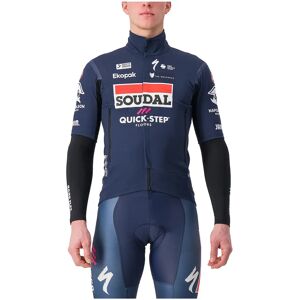 Castelli SOUDAL QUICK-STEP Short Sleeve 2024 Light Jacket, for men, size S, Cycle jacket, Cycling clothing