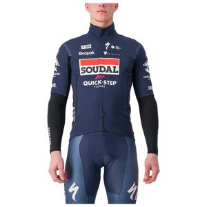Castelli SOUDAL QUICK-STEP Short Sleeve 2024 Light Jacket, for men, size S, Cycle jacket, Cycling clothing