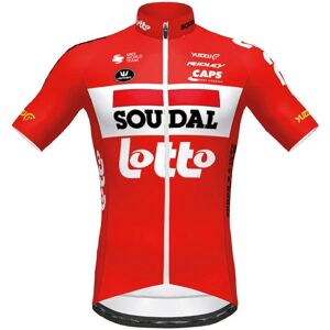 Vermarc Lotto Soudal Short Sleeve Jersey 2020 TdF, for men, size S, Cycling jersey, Cycling clothing