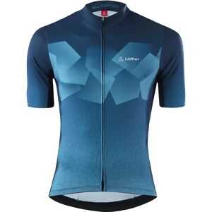 LÖFFLER Skybeam Leaves hotBOND Short Sleeve Jersey Short Sleeve Jersey, for men, size M, Cycling jersey, Cycling clothing