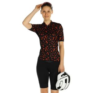 NALINI Red Shoes Women's Set (cycling jersey + cycling shorts) Women's Set (2 pieces), Cycling clothing