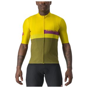 CASTELLI A Blocco Short Sleeve Jersey Short Sleeve Jersey, for men, size M, Cycling jersey, Cycling clothing