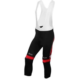 Cycling knickers, BOBTEAM Infinity black-red Bib Knickers, for men, size 3XL, Cycling gear