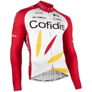 Nalini COFIDIS 2021 Long Sleeve Jersey, for men, size S, Cycling jersey, Cycling clothing