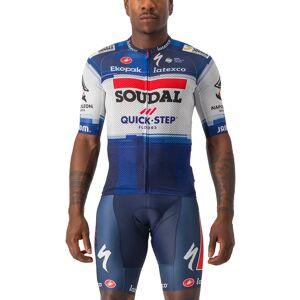 Castelli SOUDAL QUICK-STEP Climber's 3.1 2023 Set (cycling jersey + cycling shorts) Set (2 pieces), for men, Cycling clothing