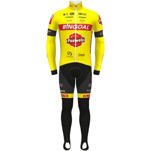 Vermarc BINGOAL PAUWELS SAUCES WB 2022 Set (winter jacket + cycling tights) Set (2 pieces), for men