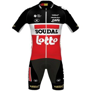 Vermarc SOUDAL LOTTO PRR Summer 2021 Set (cycling jersey + cycling shorts), for men, Cycling clothing
