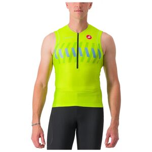 CASTELLI Free 2 Tri Top, for men, size L, Triathlon jersey, Triathlon wear