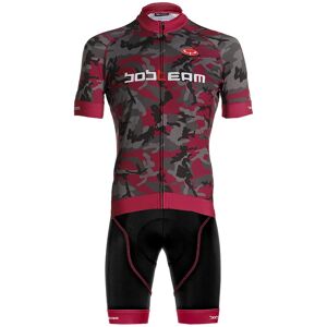 BOBTEAM Amo Camo Set (cycling jersey + cycling shorts) Set (2 pieces), for men