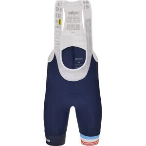 Santini TOUR DE FRANCE Bib Shorts Le Maillot Jaune Mont Ventoux 2024, for men, size XL, Cycle trousers, Cycle clothing