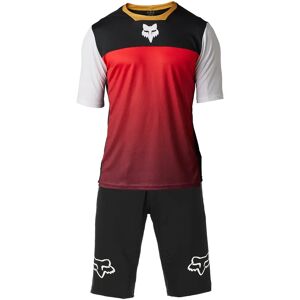 FOX Defend Aurora Set (cycling jersey + cycling shorts) Set (2 pieces), for men