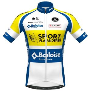 Vermarc SPORT VLAANDEREN-BALOISEE 2021 Short Sleeve Jersey, for men, size 2XL, Cycle shirt, Bike gear