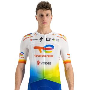 Sportful TEAM TOTALENERGIES Pro Race Light 2023 Short Sleeve Jersey, for men, size M, Cycle jersey, Cycling clothing