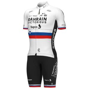 Alé BAHRAIN - VICTORIOUS Slovenian Champion 2022 Set (cycling jersey + cycling shorts), for men, Cycling clothing