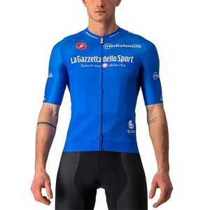 Castelli GIRO D'ITALIA Short Sleeve Race Jersey Maglia Azzurra 2021 Short Sleeve Jersey, for men, size 2XL, Cycle shirt, Bike gear