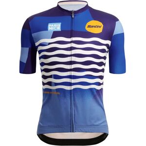 SANTINI Paris-Nice 2023 Short Sleeve Jersey, for men, size L, Cycling shirt, Cycle clothing