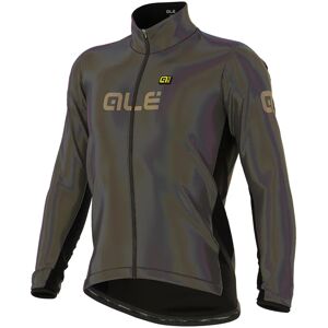 ALÉ Iridescent Reflective Wind Jacket Wind Jacket, for men, size 2XL, Cycle jacket, Cycling clothing