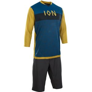 ION Scrub AMP Set (cycling jersey + cycling shorts), for men