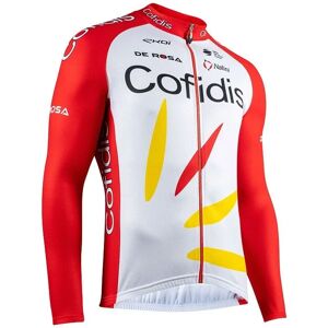 Nalini COFIDIS SOLUTIONS CREDITS Long Sleeve Jersey 2020, for men, size S, Cycling jersey, Cycling clothing