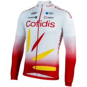 Nalini COFIDIS SOLUTIONS CREDITS 2019 Long Sleeve Jersey, for men, size S, Cycling jersey, Cycling clothing