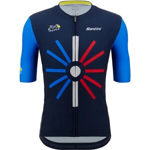 Santini Tour de France Trionfo 2023 Short Sleeve Jersey, for men, size S, Cycling jersey, Cycling clothing