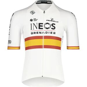 Bioracer INEOS Grenadiers Spanish Champion Icon 2022 Short Sleeve Jersey, for men, size L, Cycling shirt, Cycle clothing