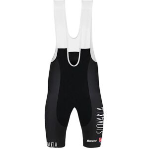 Santini SLOVAKIAN NATIONAL TEAM Bib Shorts 2022, for men, size 2XL, Cycle trousers, Cycle gear