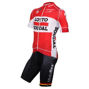 Vermarc LOTTO SOUDAL PRR 2016 Set (cycling jersey + cycling shorts), for men, Cycling clothing