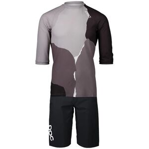 POC Pure 3/4 Set (cycling jersey + cycling shorts) Set (2 pieces), for men