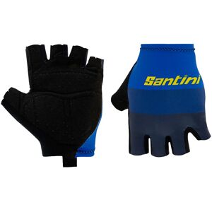 Santini LA VUELTA Galicia 2021 Cycling Gloves, for men, size S, Cycling gloves, Cycling clothing