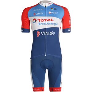 Nalini TEAM TOTAL DIRECT ENERGIE 2021 Set (cycling jersey + cycling shorts), for men, Cycling clothing