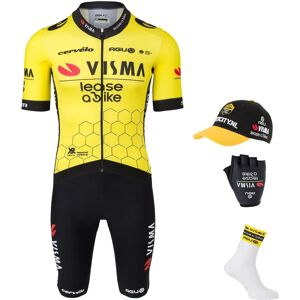 AGU Visma Lease a Bike Race 2024 Maxi-Set (5 pieces) Maxi Set (5 pieces), for men, Cycling clothing