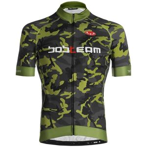 Cycling jersey, BOBTEAM Amo Camo Short Sleeve Jersey, for men, size S, Cycling clothing