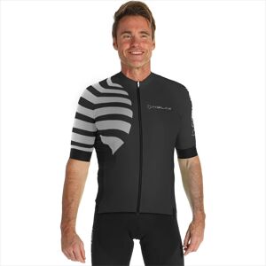 NALINI Stripe Short Sleeve Jersey Short Sleeve Jersey, for men, size L, Cycling jersey, Cycling clothing