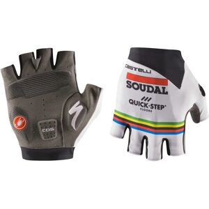 Castelli SOUDAL QUICK-STEP World Champion 2023 Cycling Gloves, for men, size S, Cycling gloves, Cycling clothing