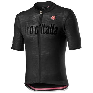 Castelli GIRO D'ITALIA Heritage Maglia Nera 2024 Short Sleeve Jersey, for men, size 2XL, Cycle shirt, Bike gear